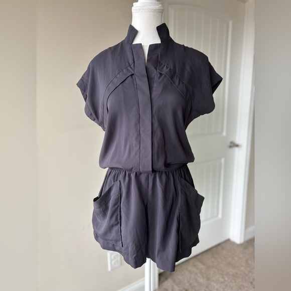 BCBGeneration Pants - BCBGeneration Charcoal Romper